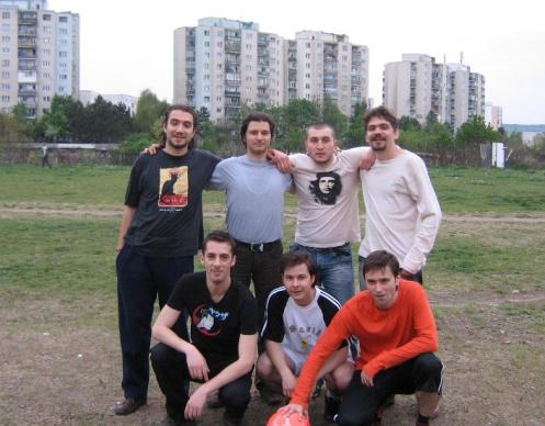 Claudiu Komartin, Bogdan Cretu, SGB, Dan Sociu, George Vasilievici, Cosmin Ciotlos, Razvan Tupa, 2007, foto un cristian